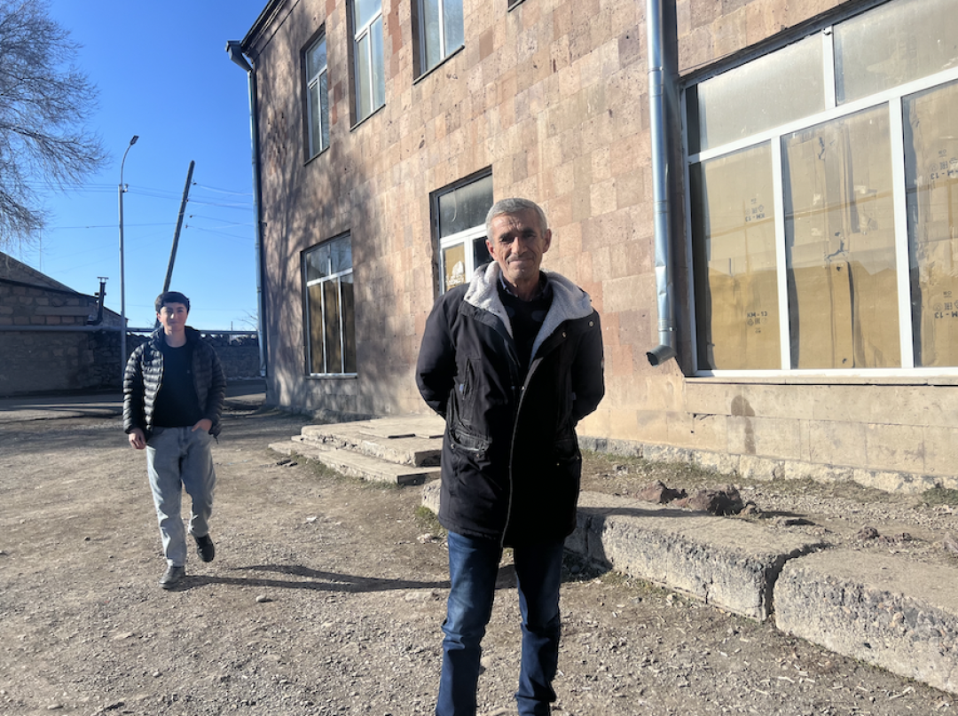 Vachagan Hovhannisyan, local resident