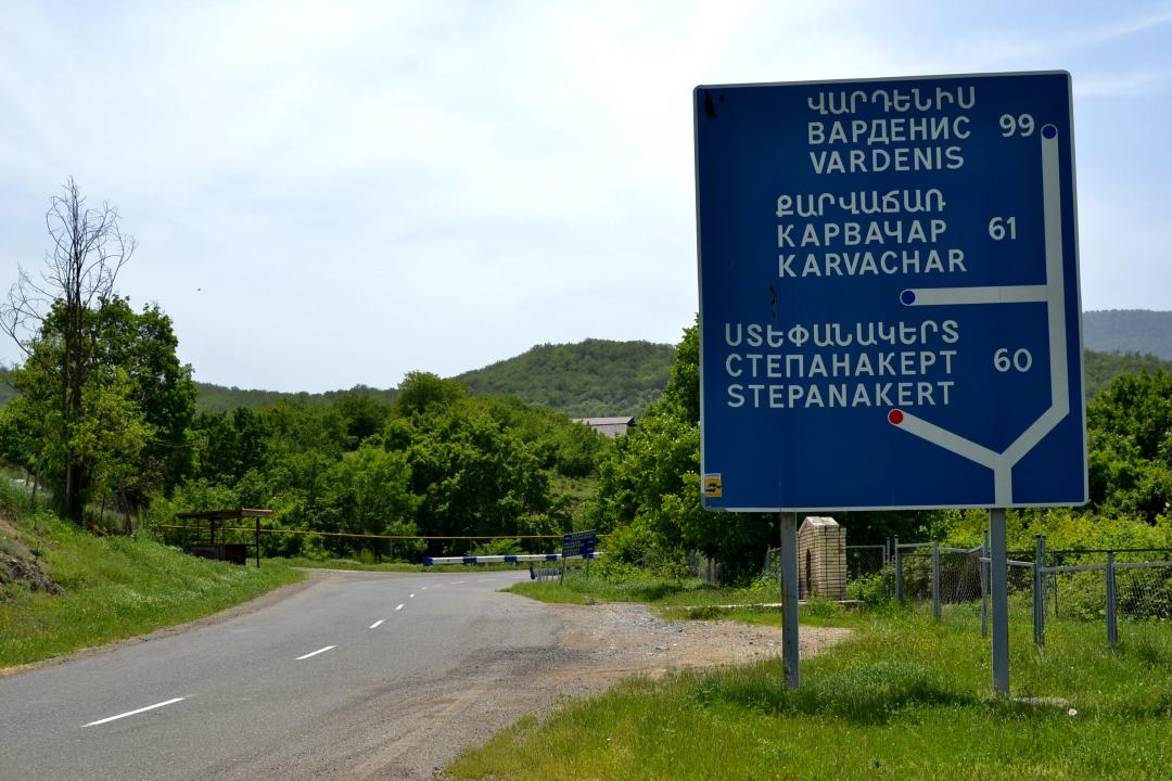 A rare car can be seen on Karabakh highways. Photo credit: Marut Vanyan/Caucasus Watch A rare car can be seen on Karabakh highways. Photo credit: Marut Vanyan/Caucasus Watch