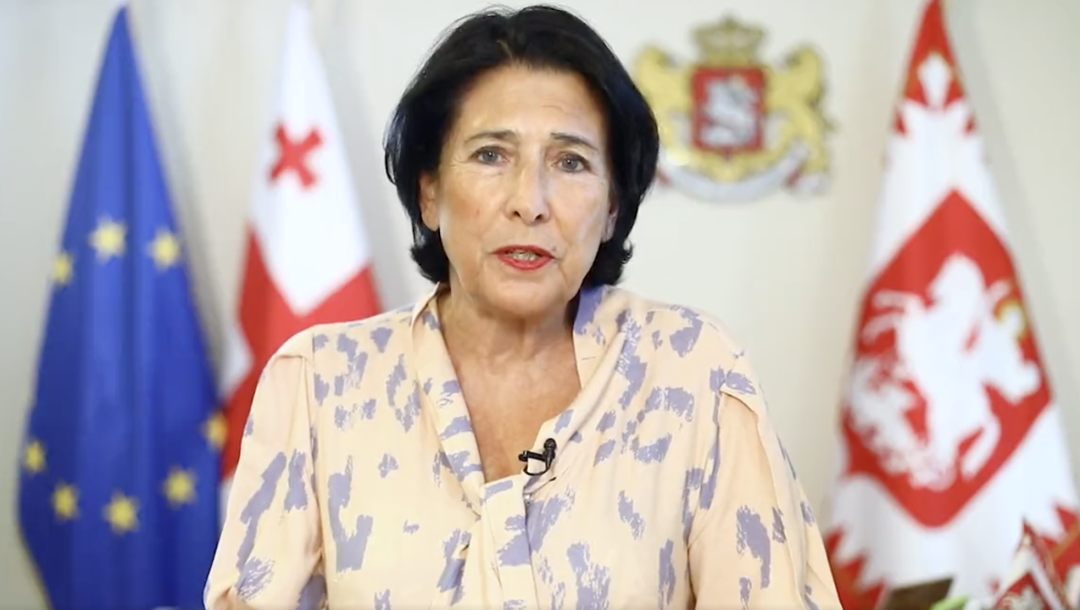 Photo source: https://twitter.com/Zourabichvili_S Photo source: https://twitter.com/Zourabichvili_S