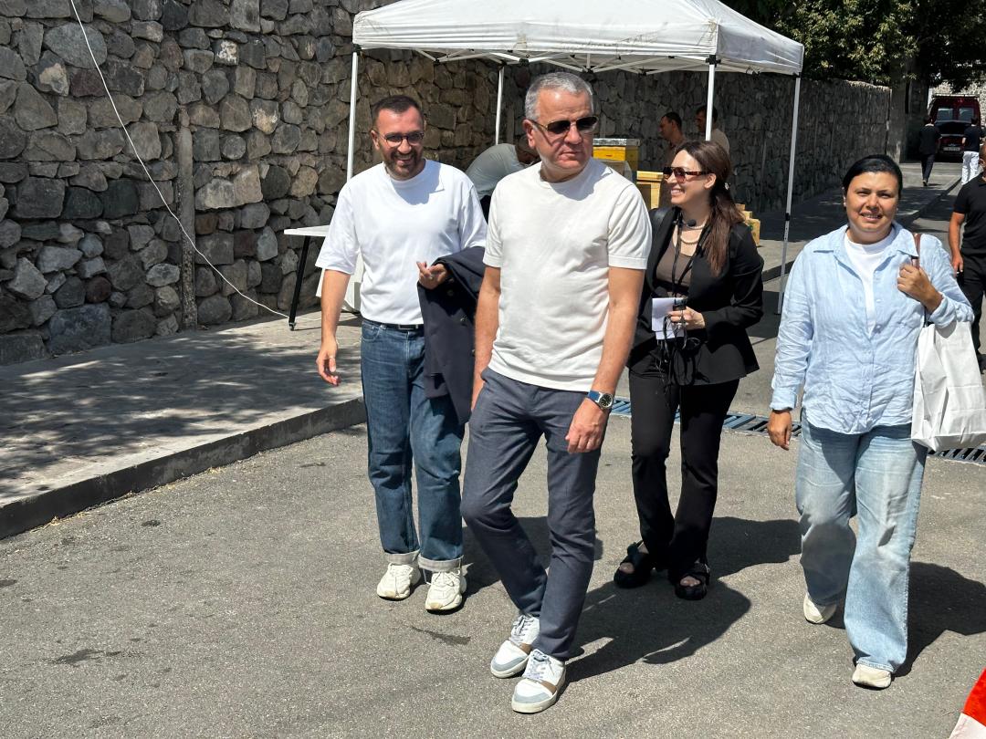 EU Ambassador visits Syunik. Credit: Marut Vanyan