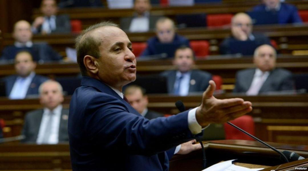 Ex-Premierminister Ovik Abramjan. Quelle: Photolur Ex-Premierminister Ovik Abramjan. Quelle: Photolur