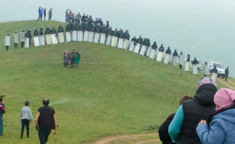 Azerbaijani Village Protests Against New Artificial Lake: Concerns Over Environmental and Health Risks Rise