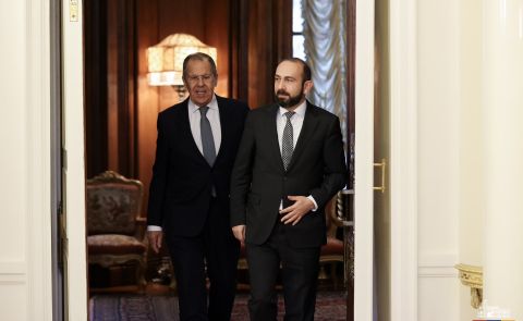 Lavrov Expresses Concern Over Armenian Church Attacks While Mirzoyan Rejects Russian Interference